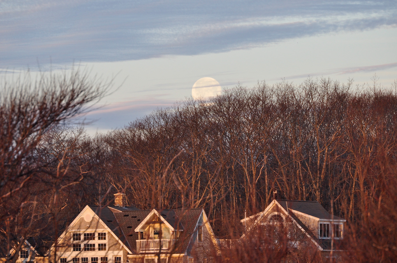 "Goodnight Moon in Morning"- Biddeford Pool, ME