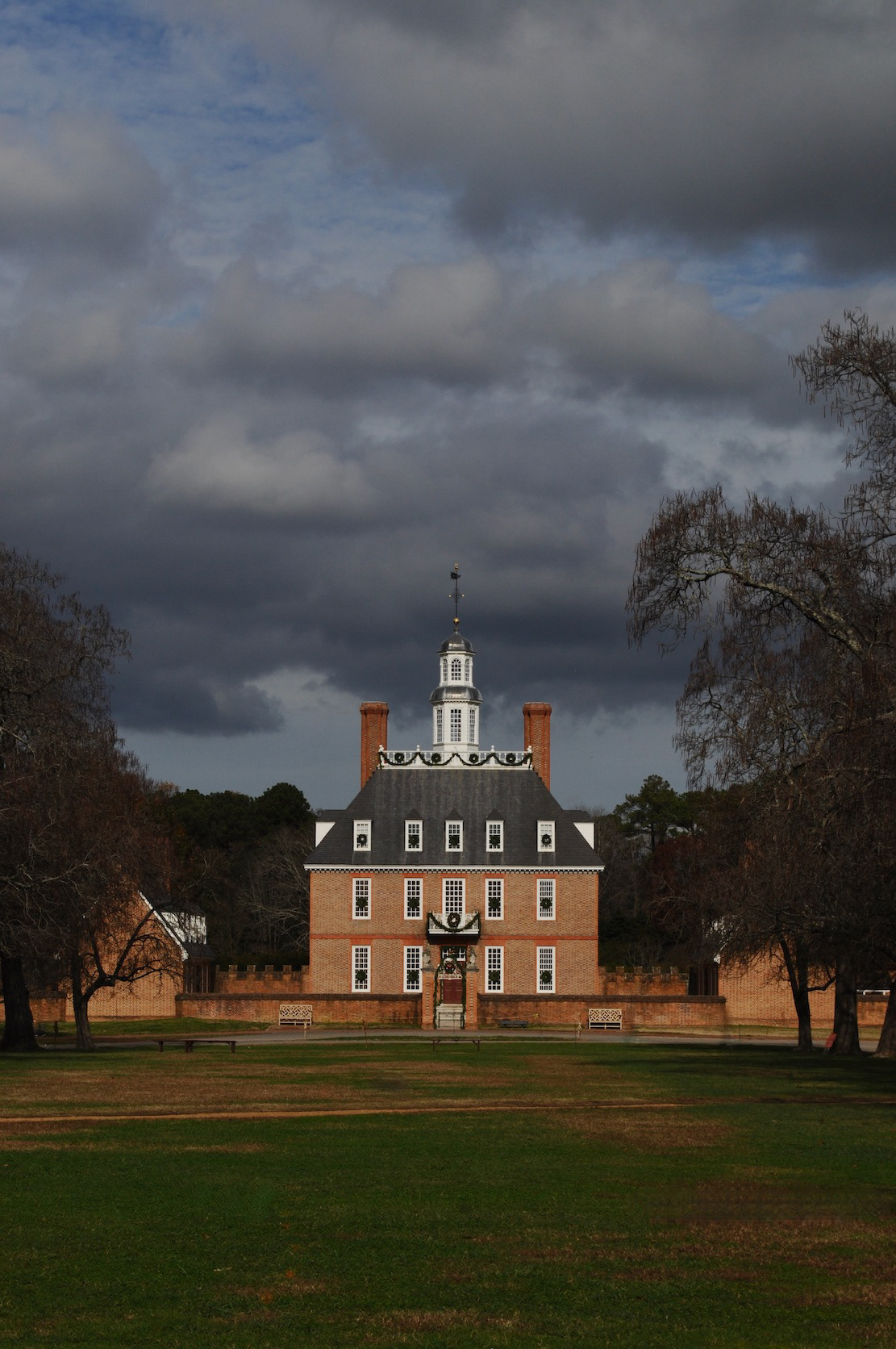 "Governonr's Place from Palace Green"- Williamsburg, VA