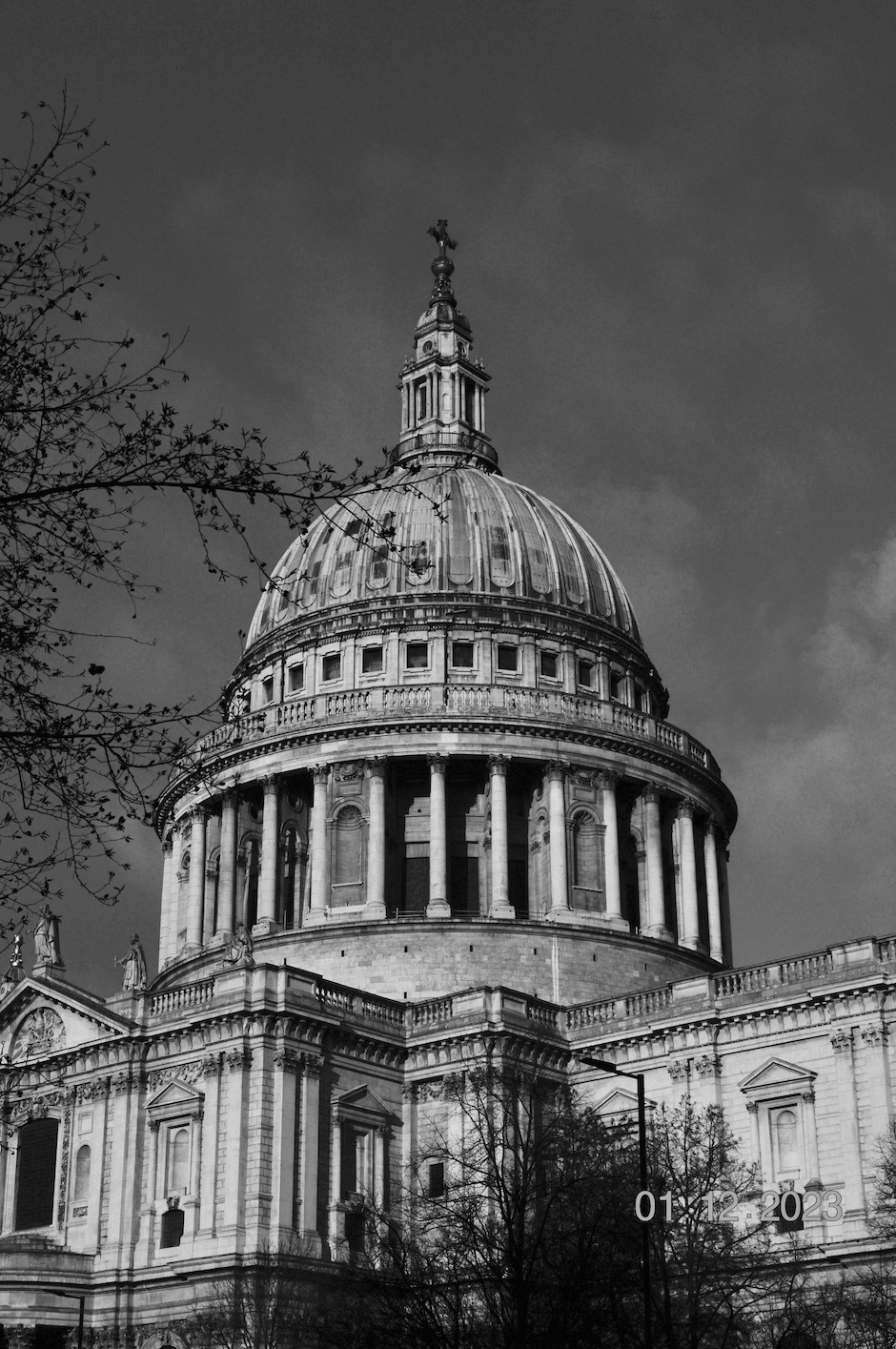 "St. Paul's in Black & White"- London, England