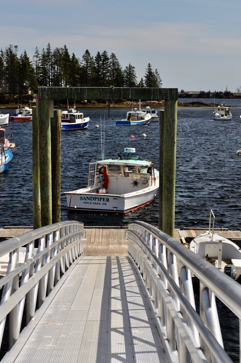 "Down the Dock"- Owls Head, ME