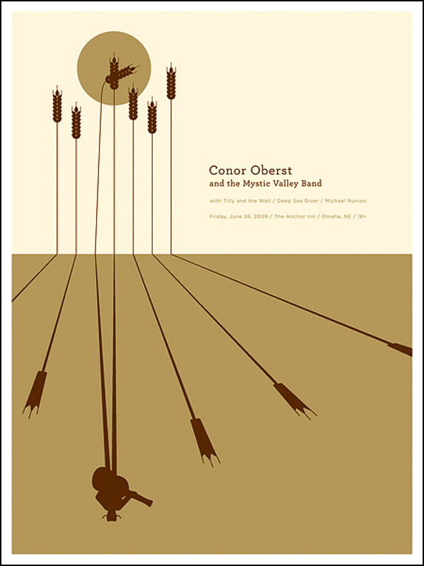 CONOR OBERST - 2009 - 18x24 - USA
