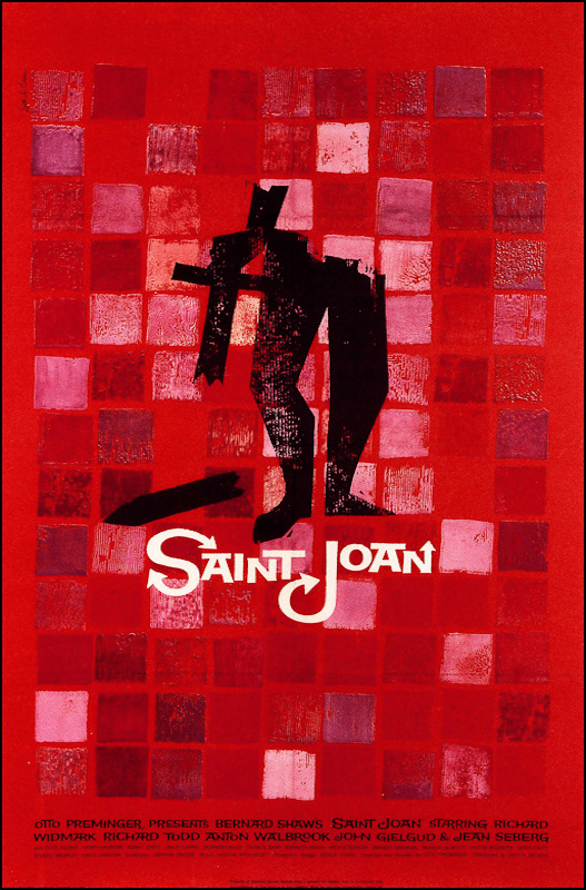 SAINT JOAN - 1957 - 27x41 - USA