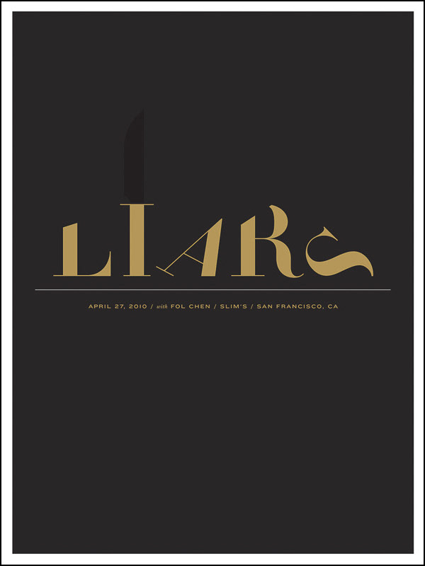 LIARS - 2010 - 18x24 - USA