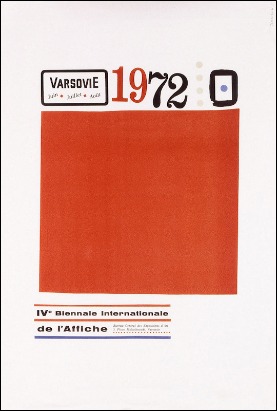IVe Biennale Intl de l'Affiche - 1972 - 27x40 - POLAND