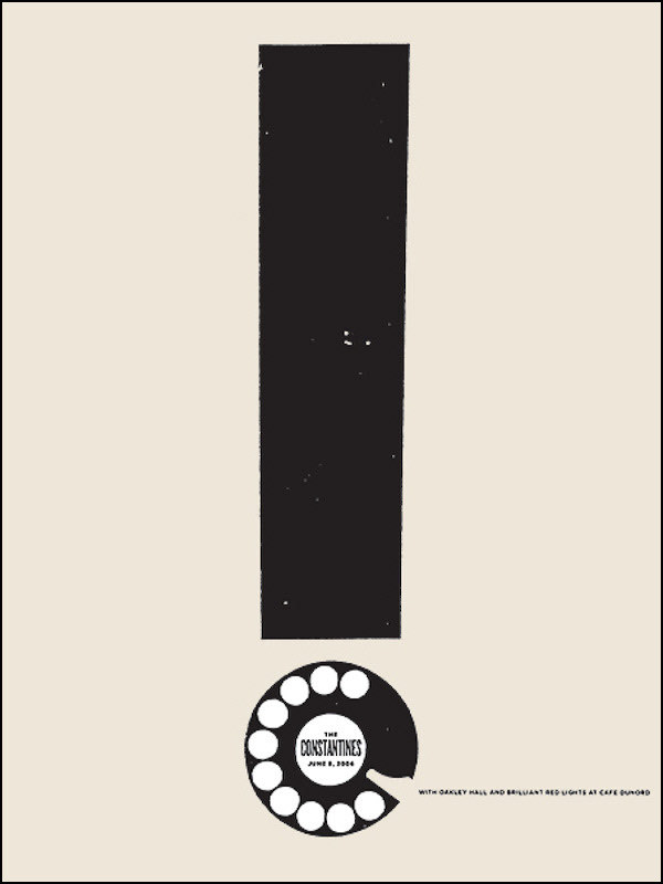 THE CONSTANTINES - 2006 - 19x24 - USA
