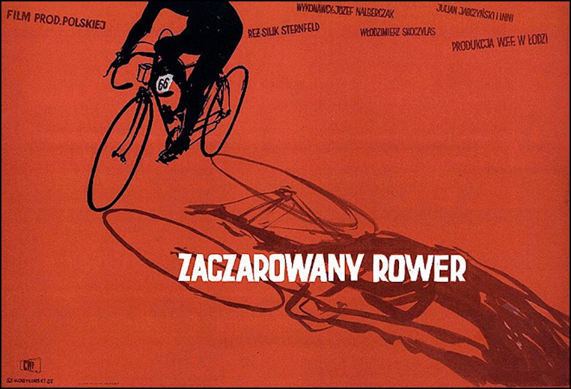 ZACZAROWANY ROWER - 1965 - SZYMON KOBYLINSKI - 27x38 - POLAND