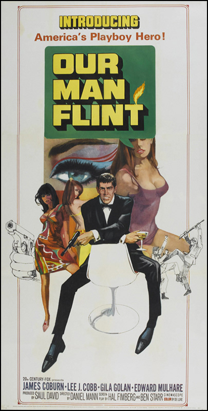 OUR MAN FLINT - 1968 - 41x81 - USA