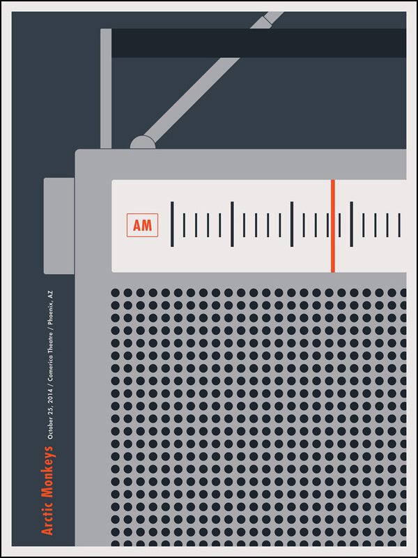 ARCTIC MONKEYS - 2014 - 18x24 - USA