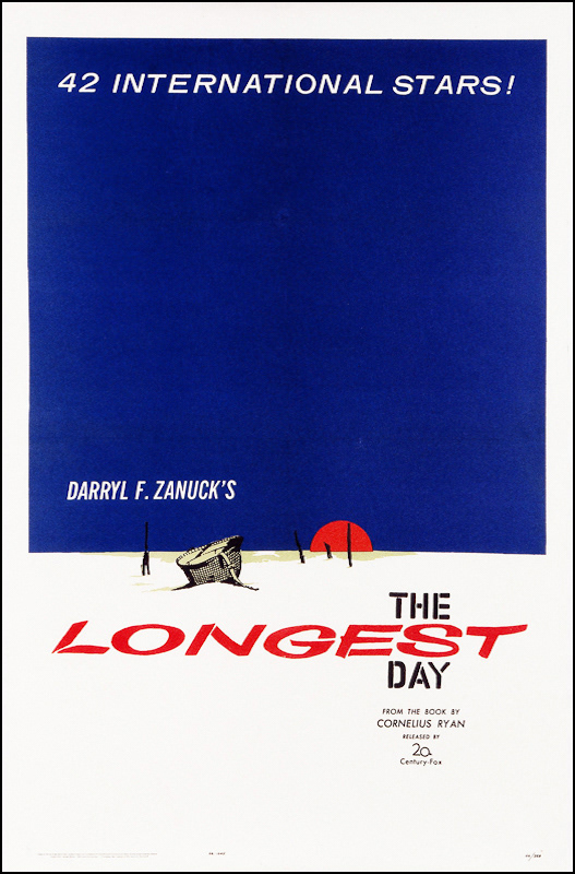 THE LONGEST DAY - 1962 - 27x41 - USA