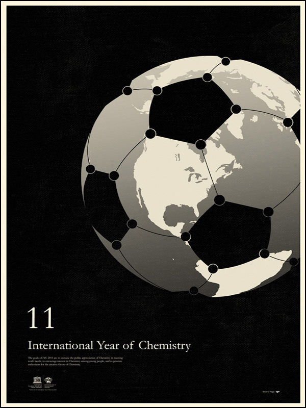 STRIKING - INTL YEAR OF CHEMISTRY - 2011 - SIMON C. PAGE - 18x24 - USA