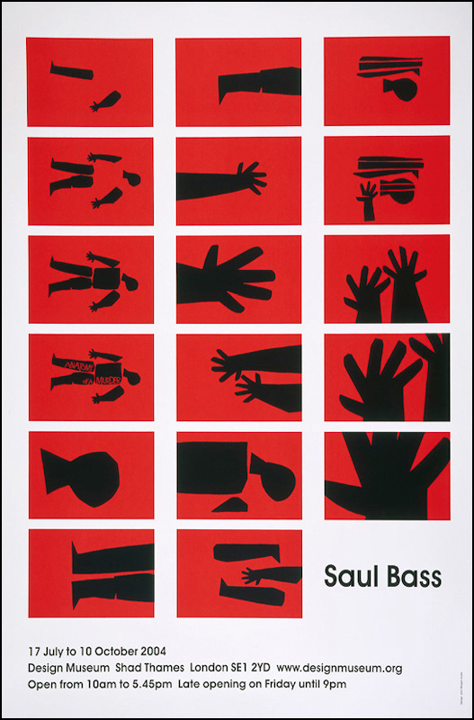 SAUL BASS EXHIBIT - 2004 - 27x40 - USA