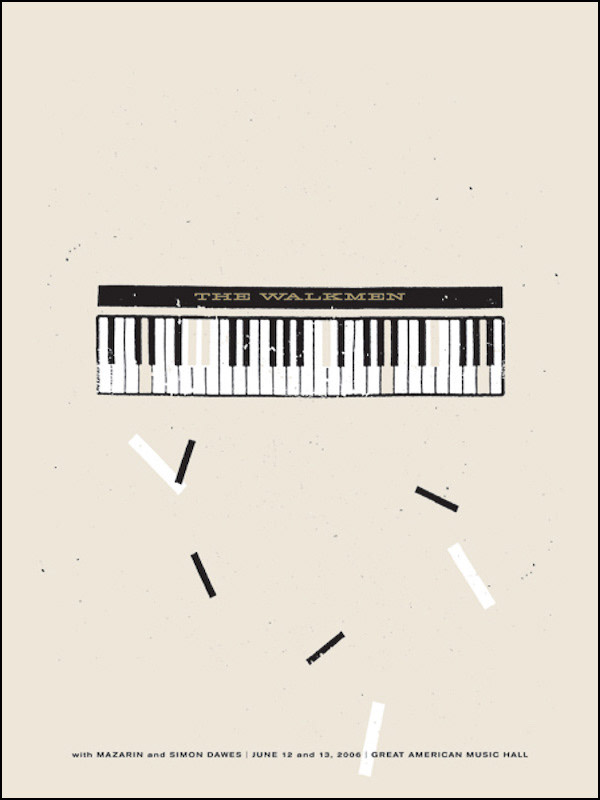 THE WALKMEN - 2006 - 19x25 - USA