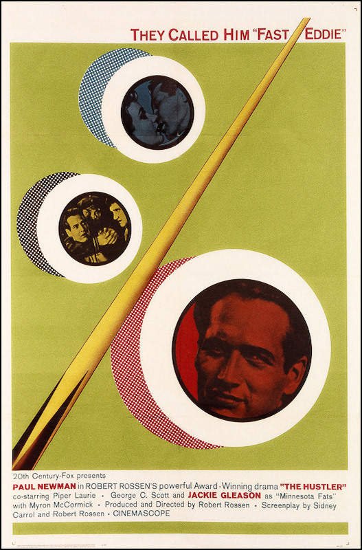THE HUSTLER - 1961 - 27x41 - USA