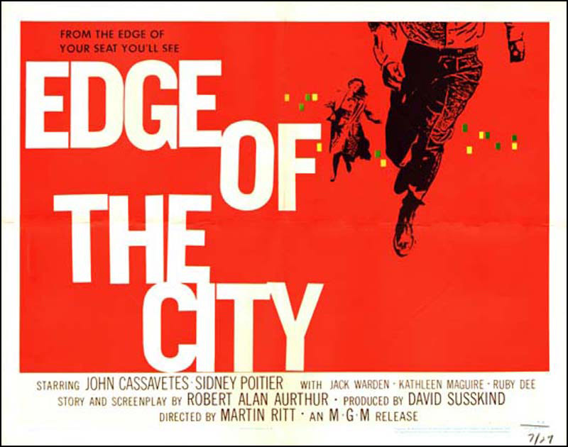 EDGE OF THE CITY - 1957 -22x28 - USA