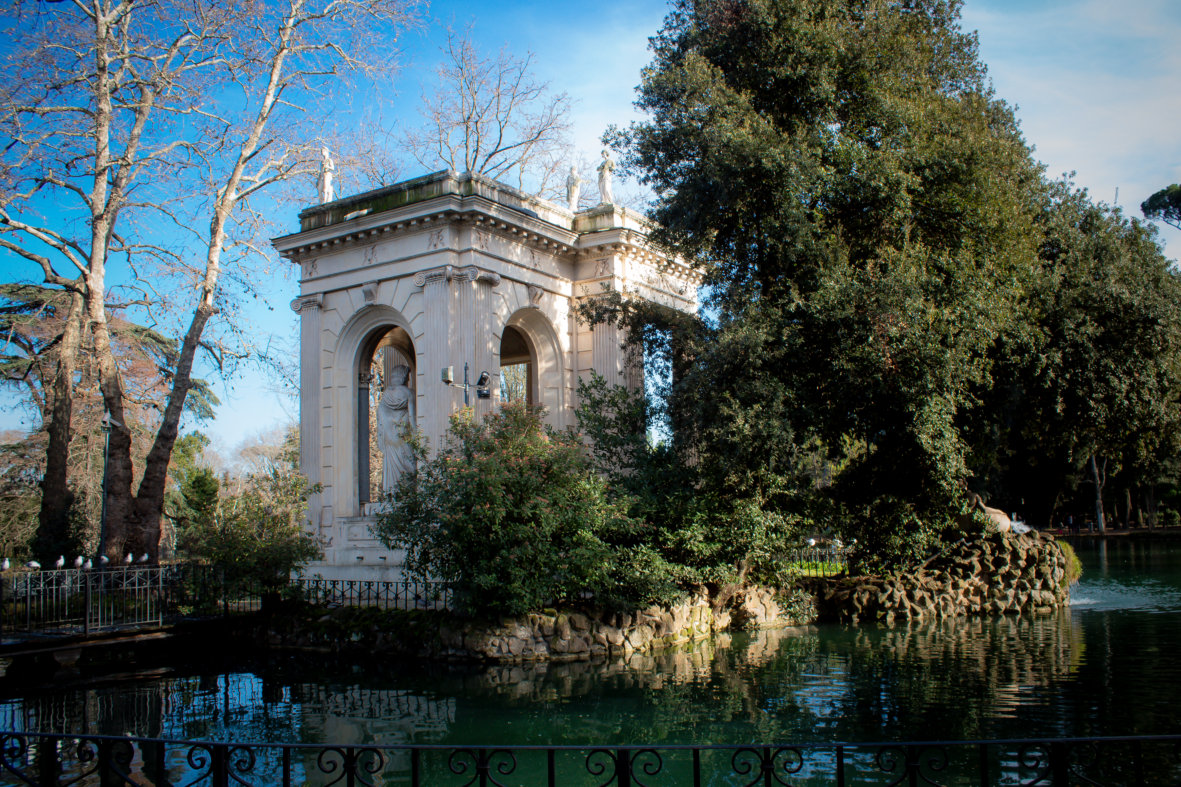 Laghetto di Villa Borghese