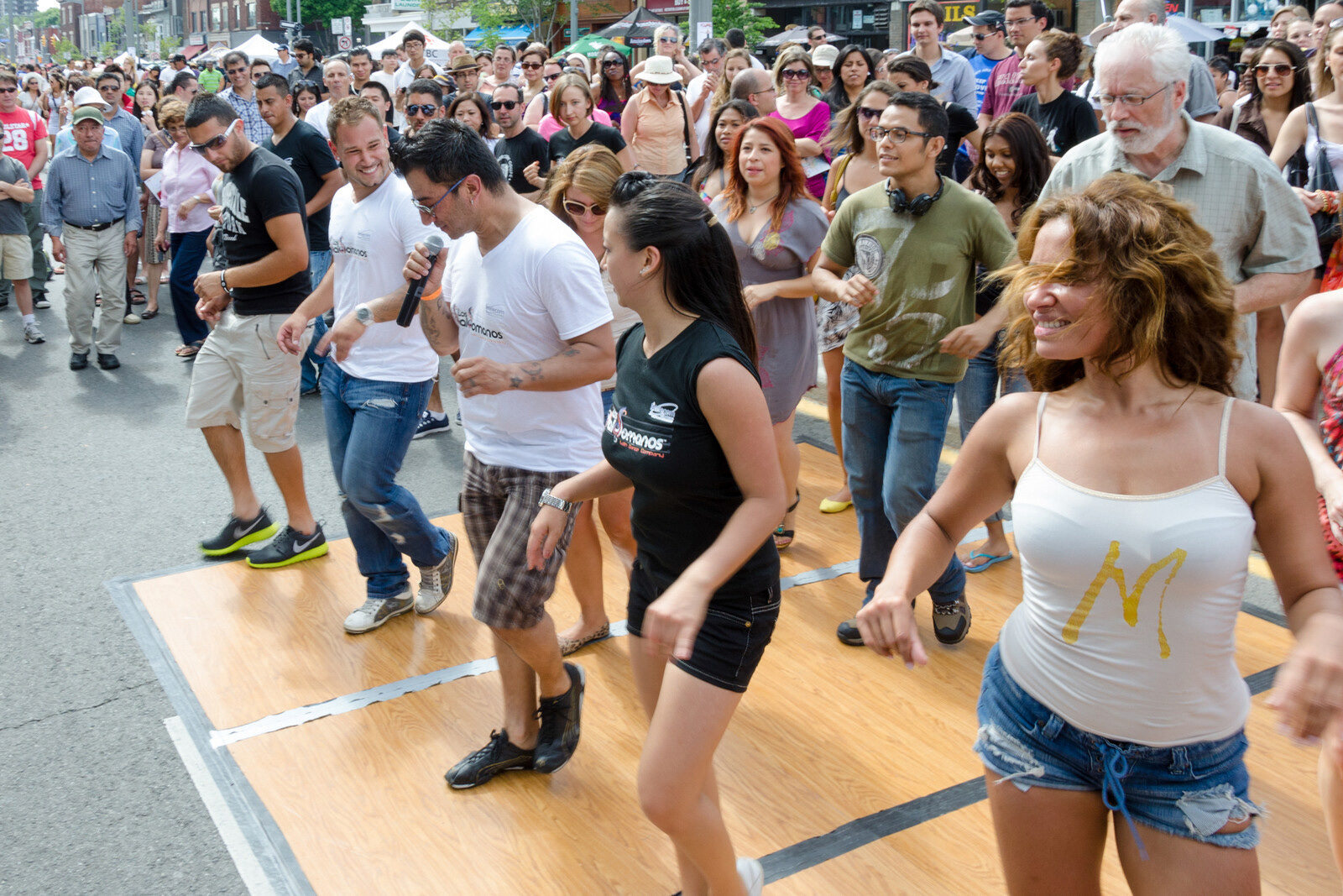Salsa en Saint Clair Festival, Toronto, Canada