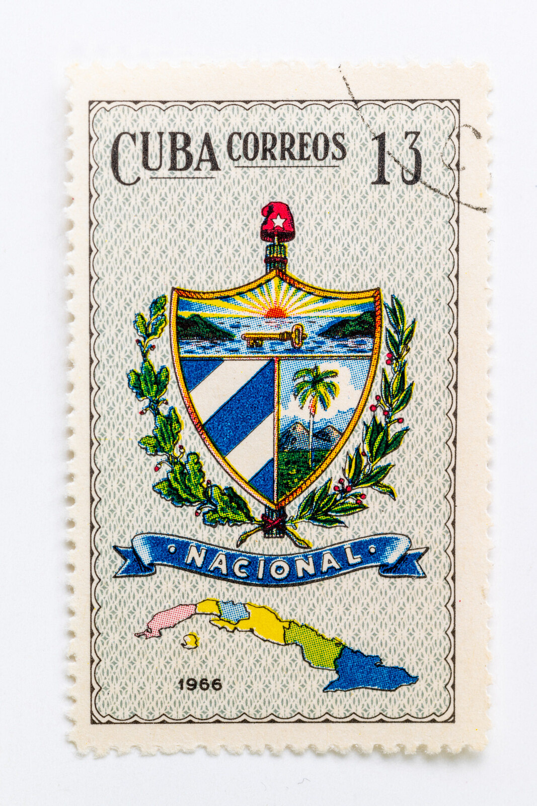 Escudo Nacional Cubano, 1966