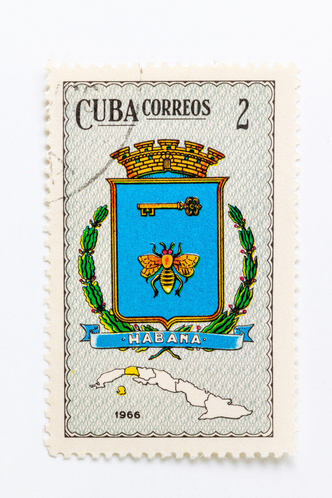 Escudo de la Habana, Cuba, 1966