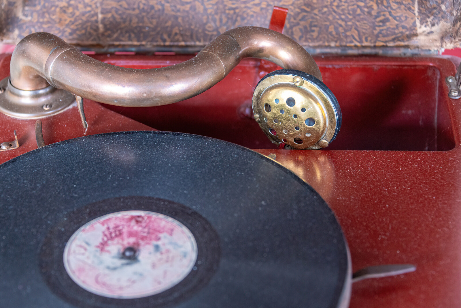 Tocadiscos antiguo