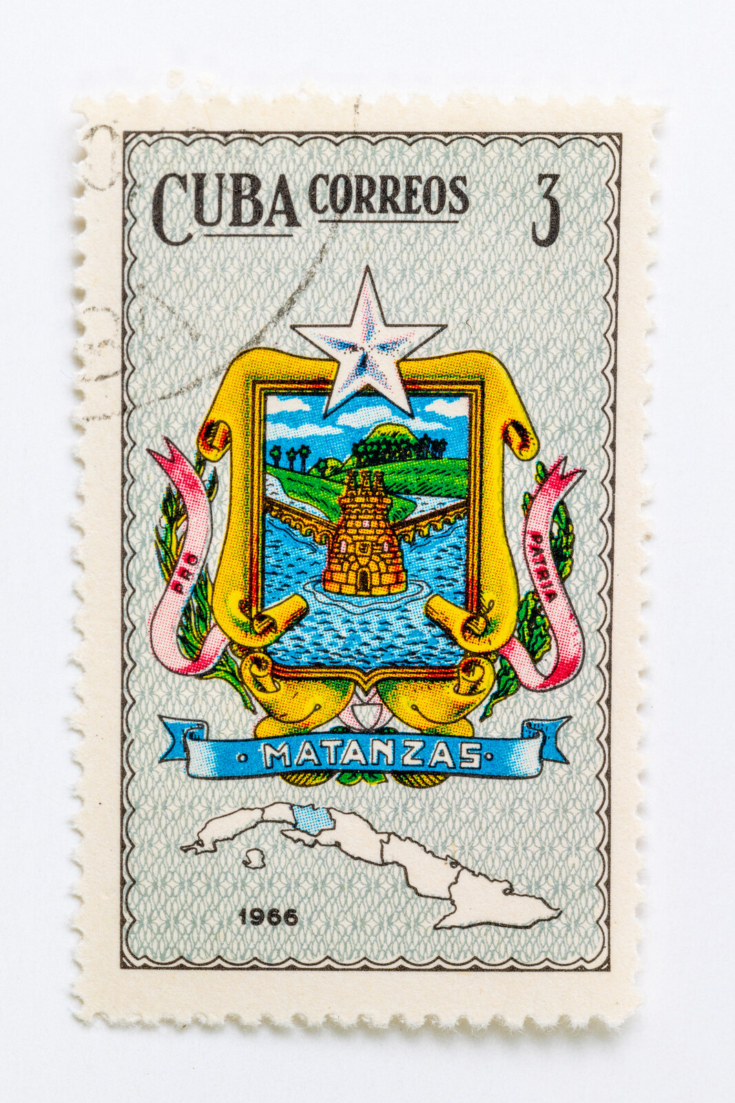 Escudo de Matanzas, Cuba, 1966