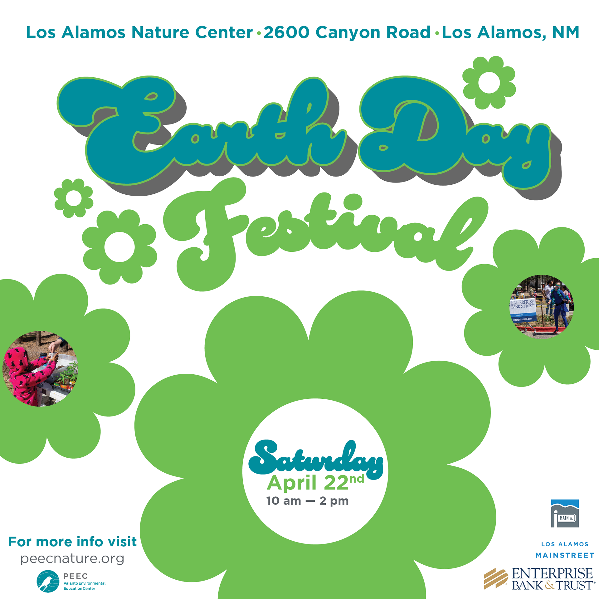 Social media post sample from PEEC's 2023 Earth Day Festival.