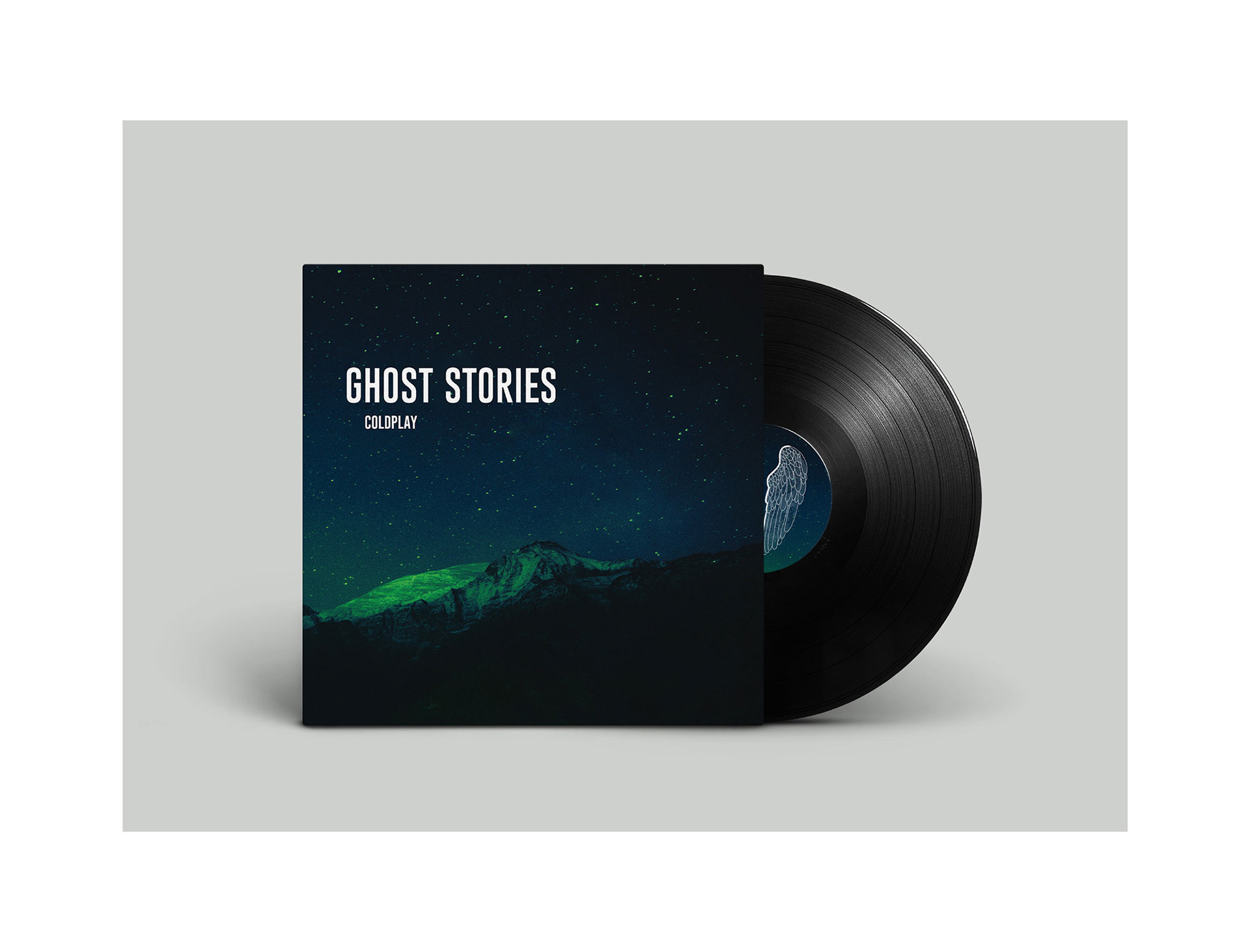 Riley Coldplay Ghost Vinyl Redesign