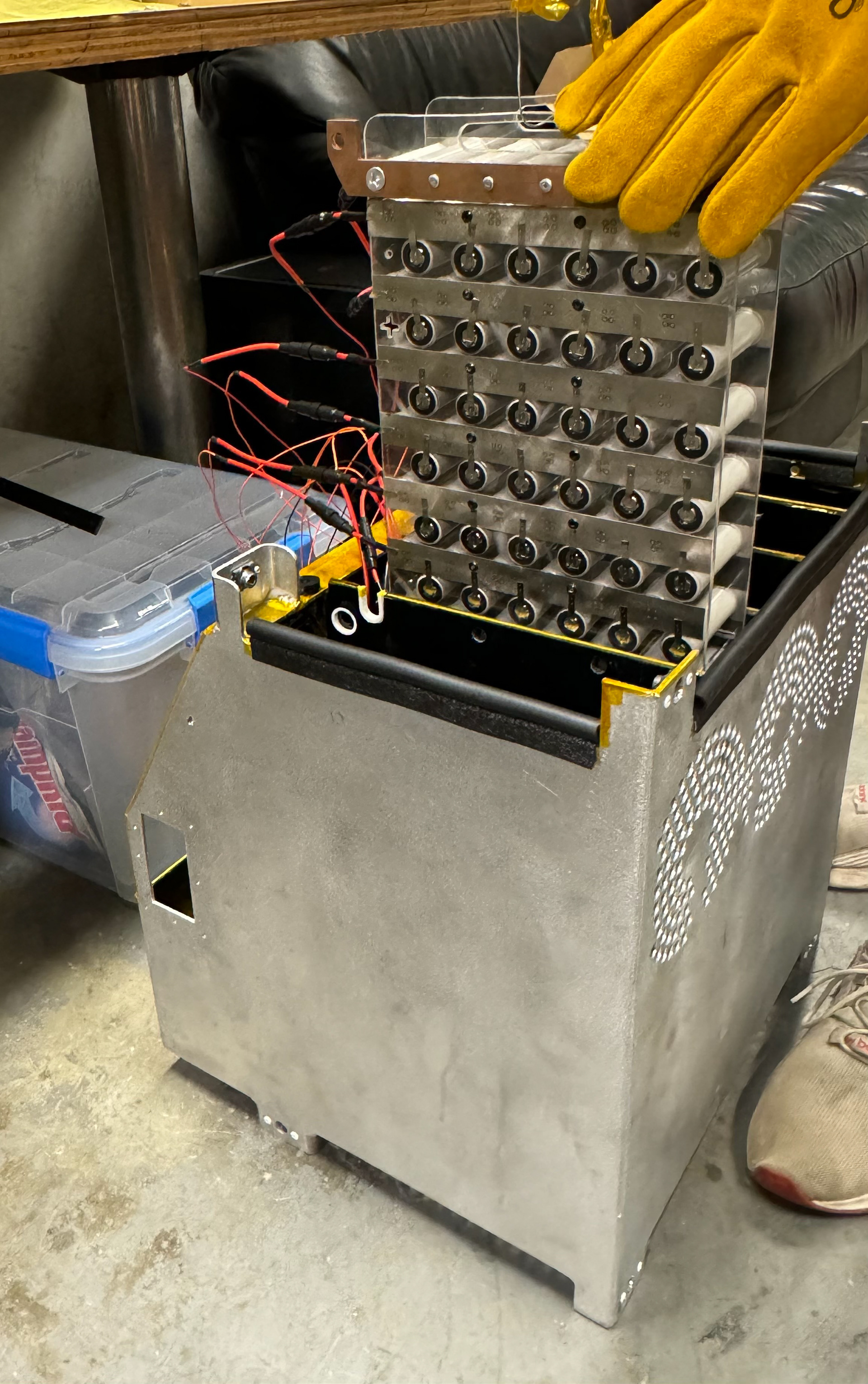 test fitting cell segments