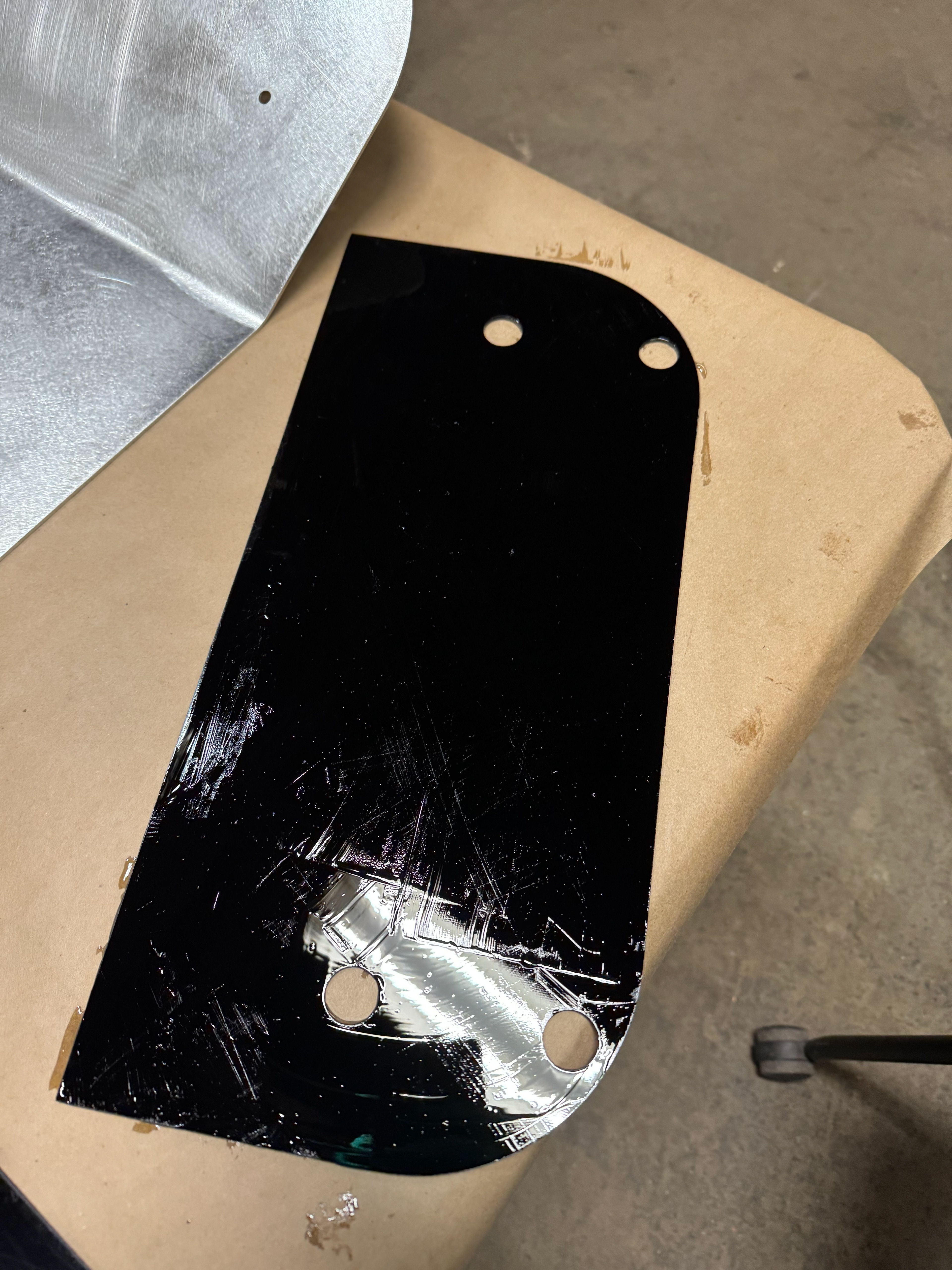 applying an even expocy coat to G10 pieces