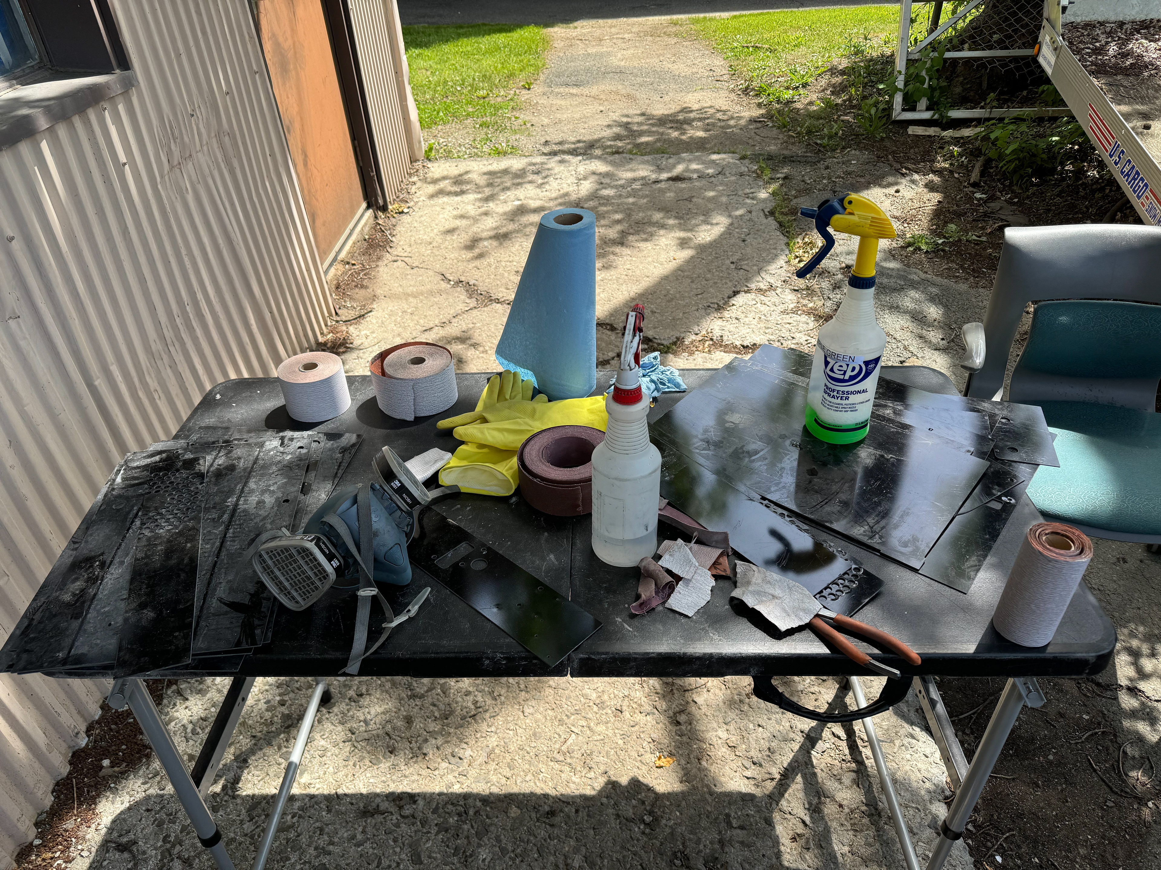 sanding station for G10