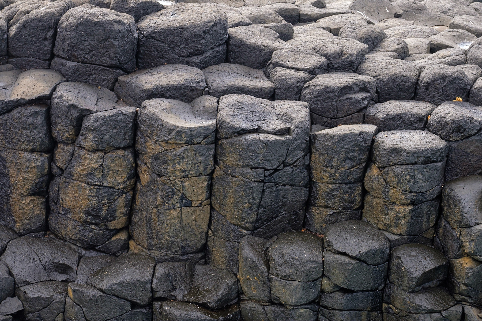 Fingal Head basalt columns