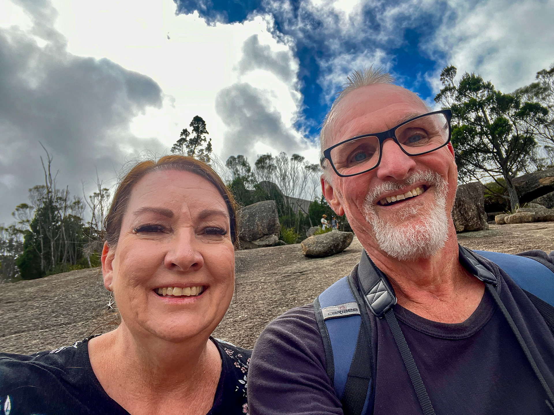 Walk to "The Pyramid"
