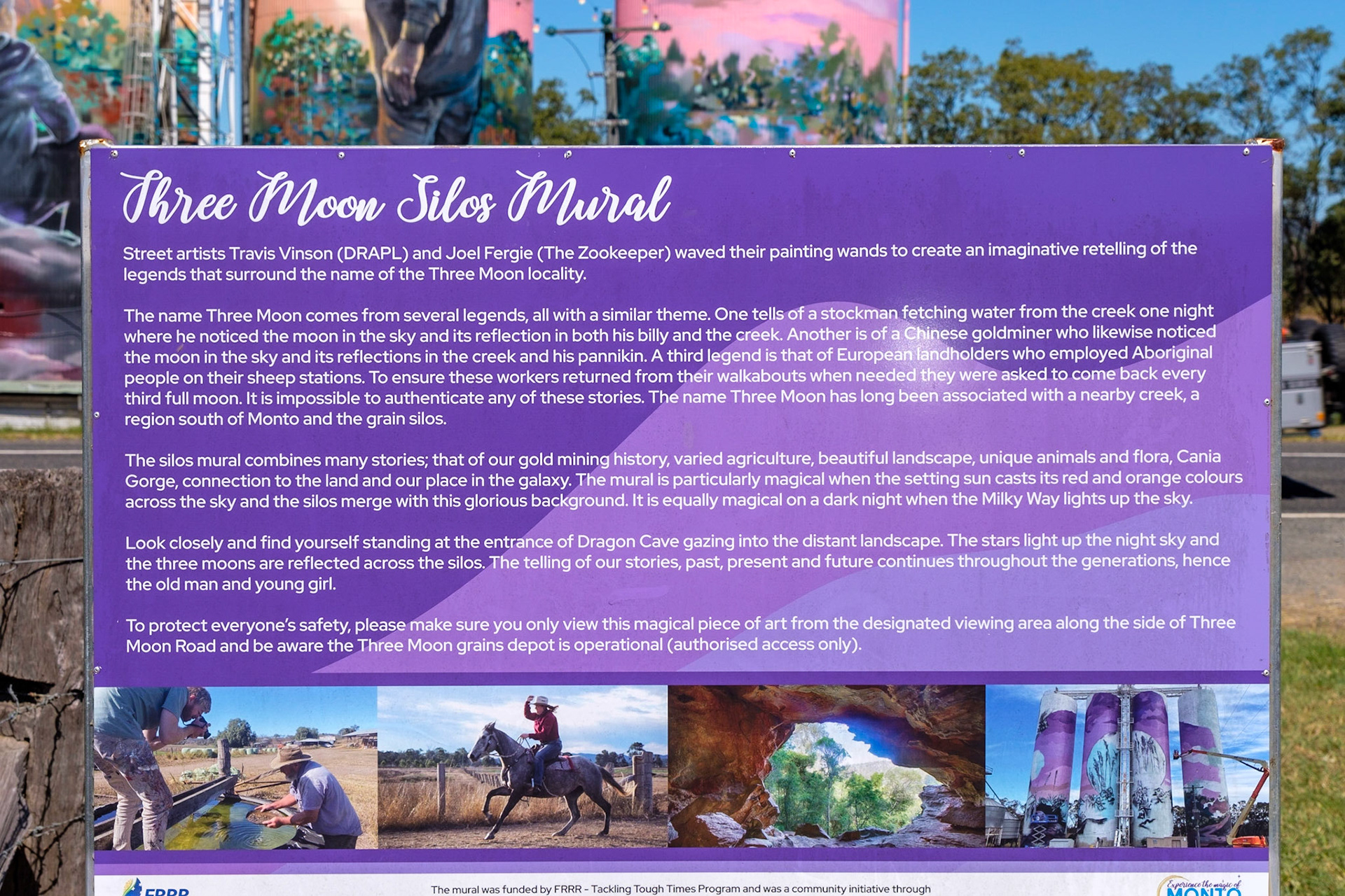 Three Moons Silo Murals
