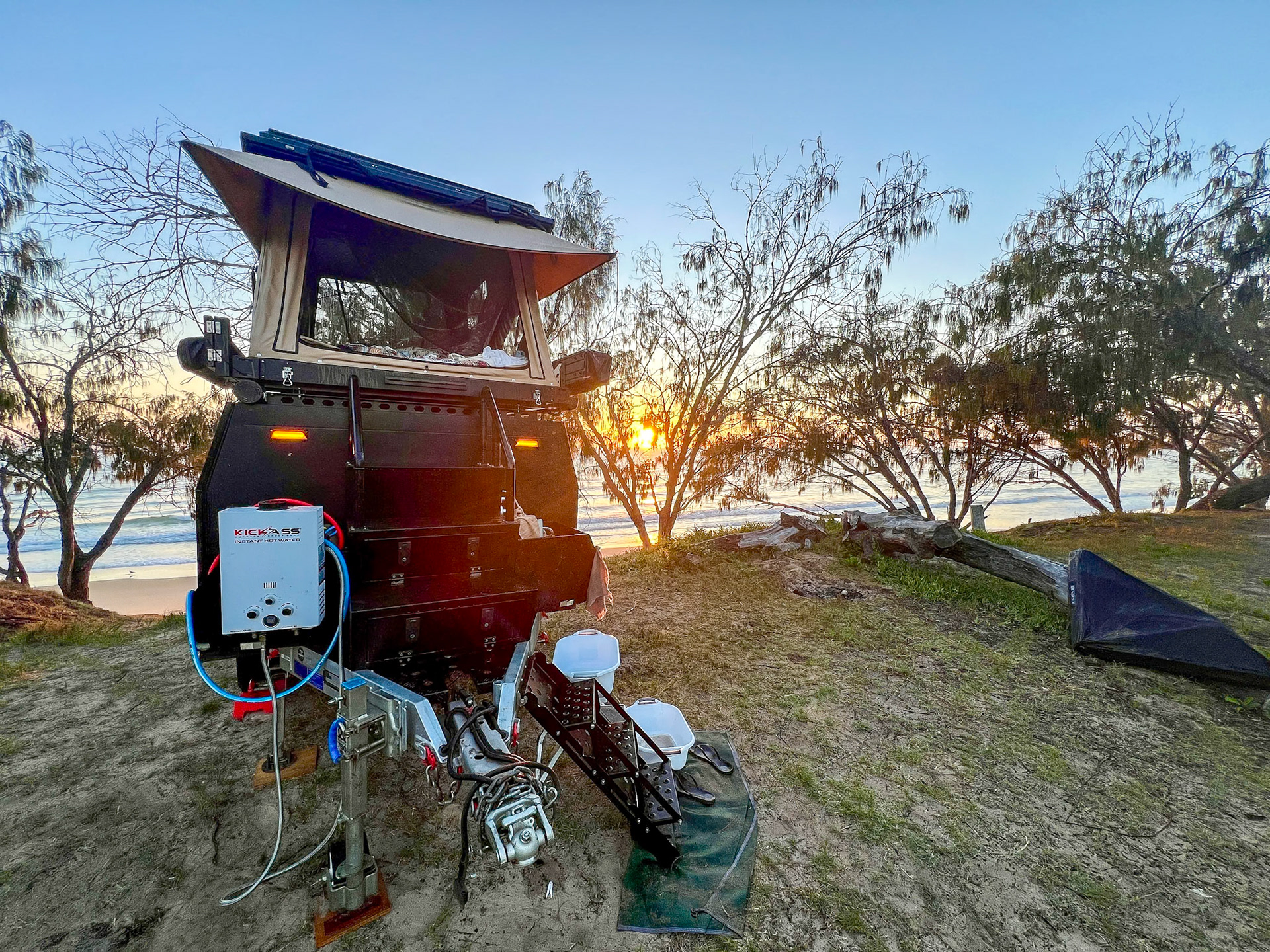 Camping at Kinkuna Section Bush Camping
