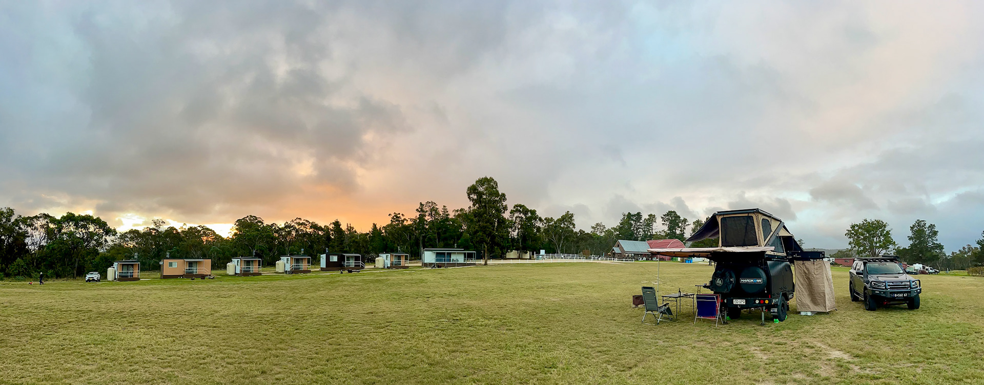 Camping at Mountview Wines