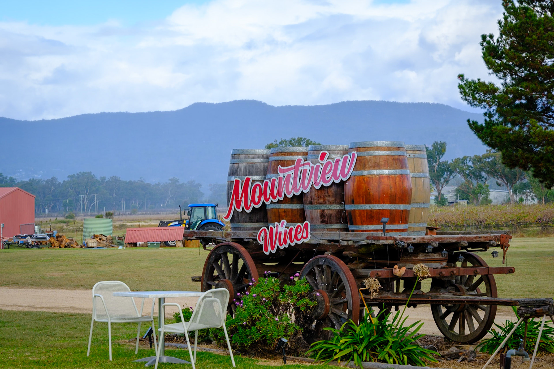 Camping at Mountview Wines