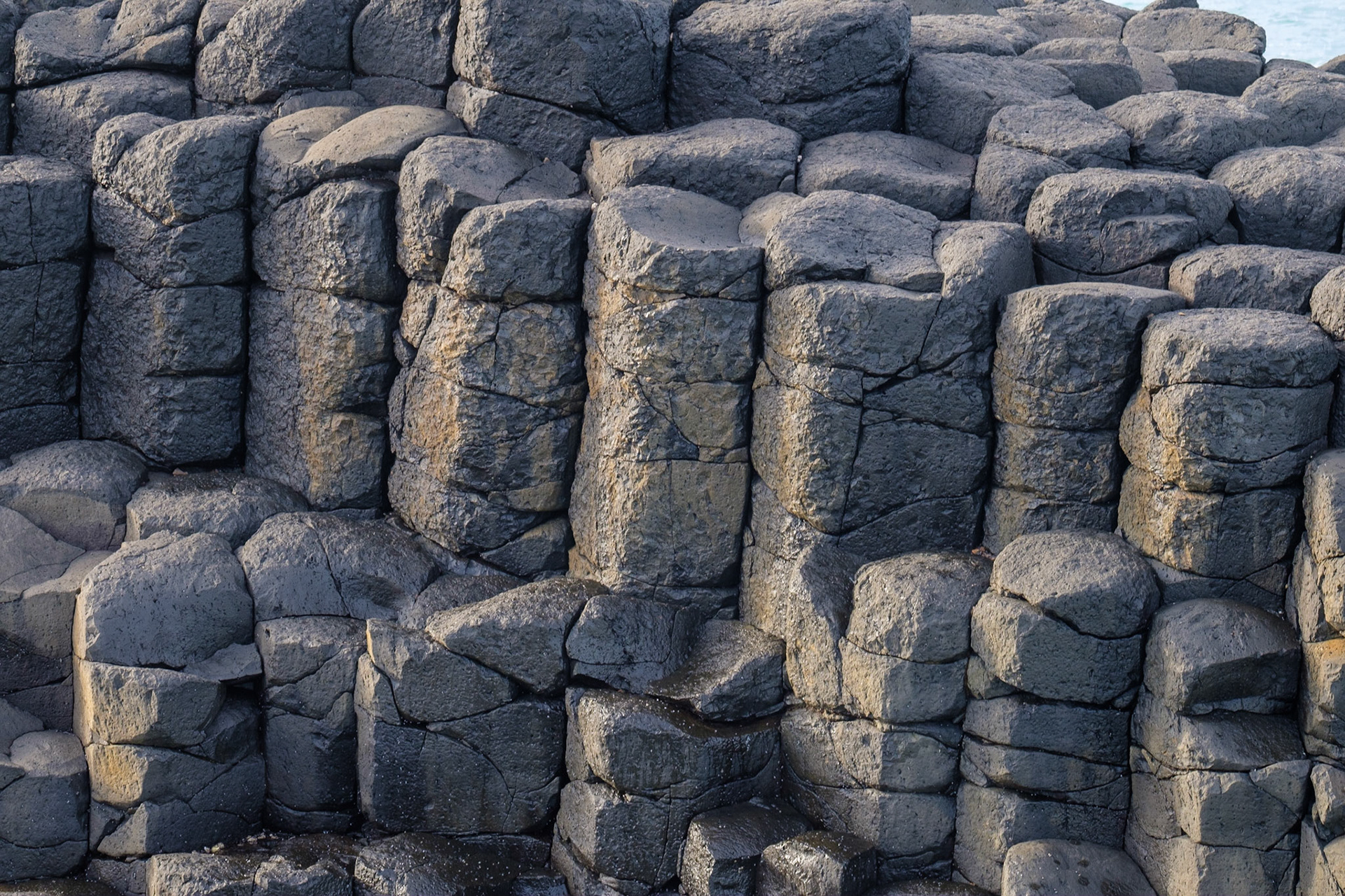 Fingal Head basalt columns