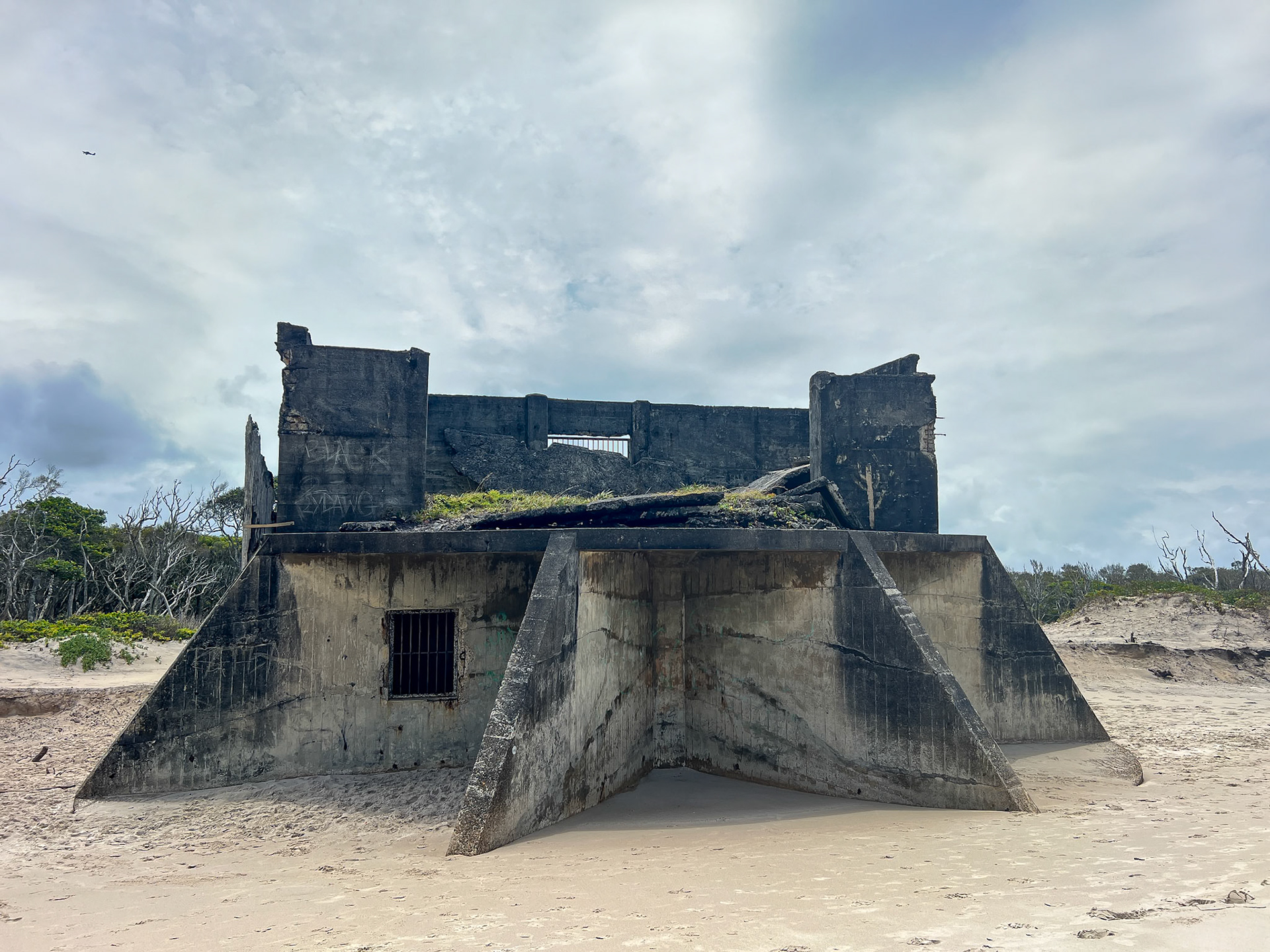 WW2 fortifications - Bribie Island