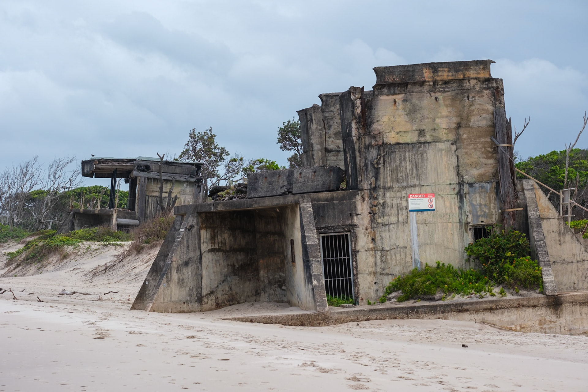 WW2 fortifications - Bribie Island