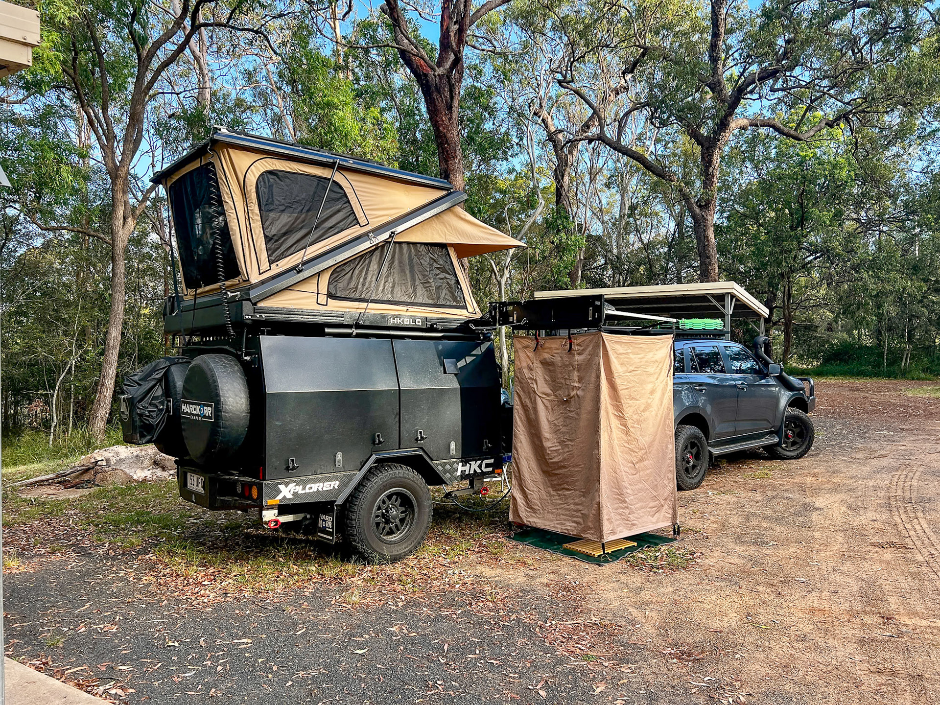 Overnight freecamp at Coominglah State Forest