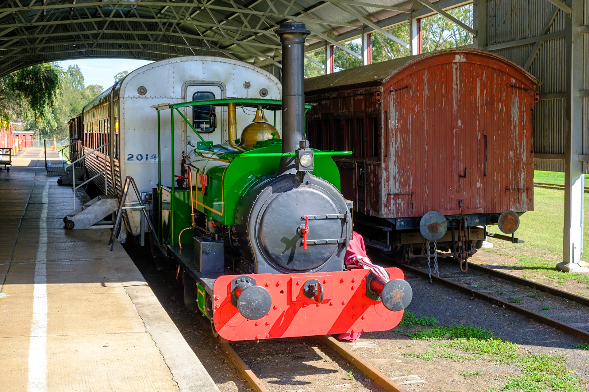 At Mt Morgan - Railway Museum