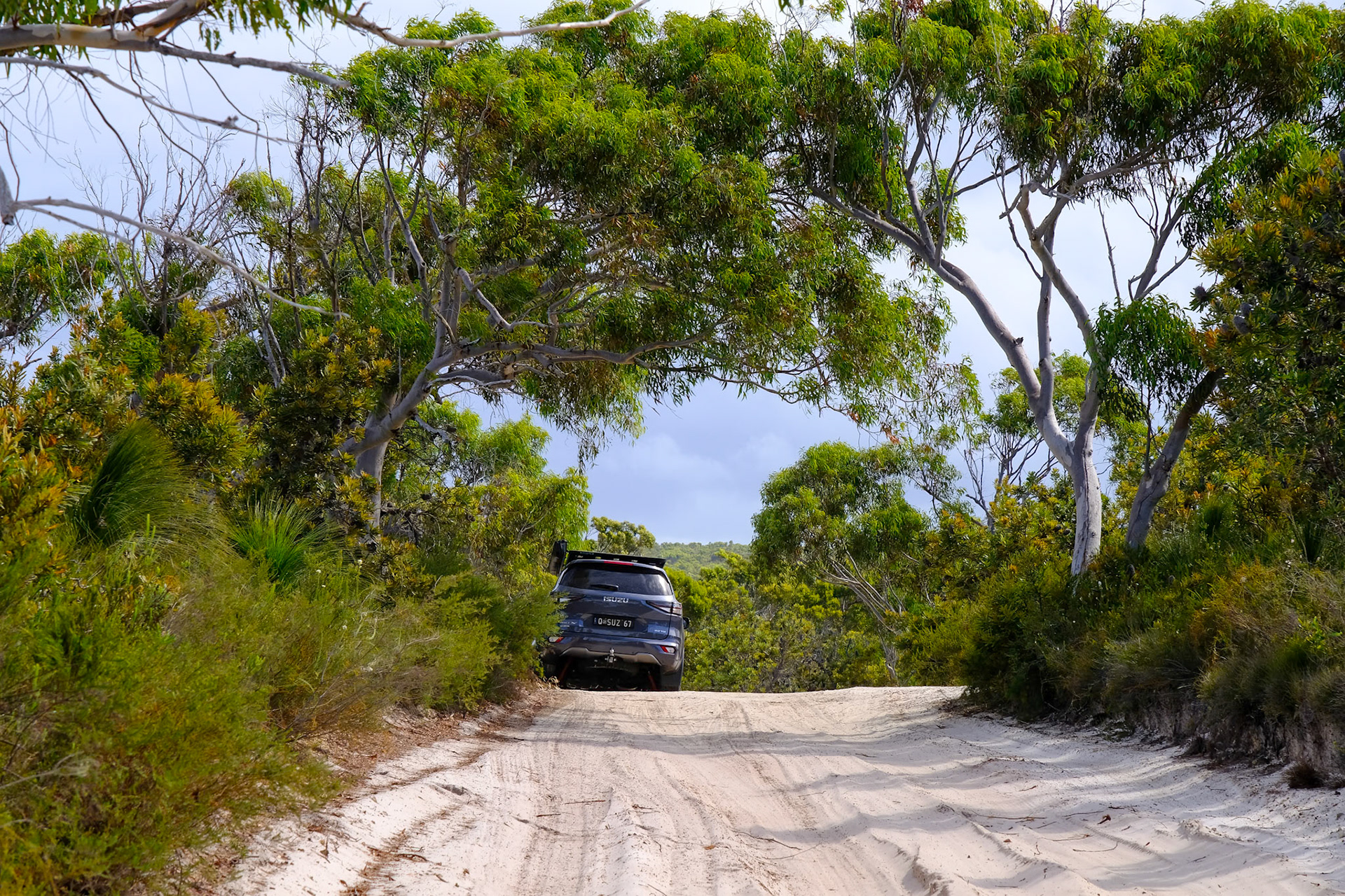 North Point Track, Moreton Island