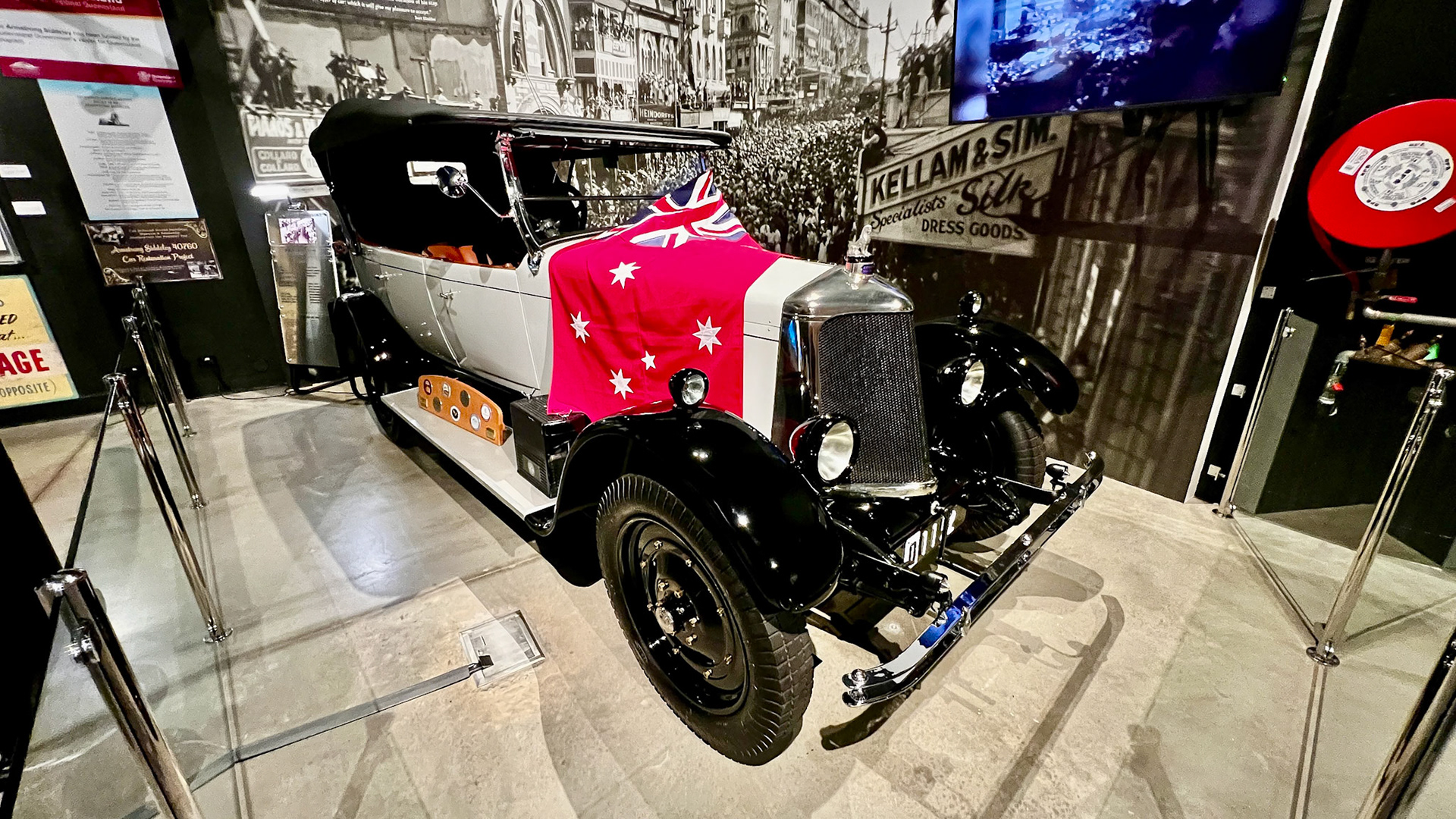 At the Hinkler Hall of Aviation - 1928 Armstrong Siddeley