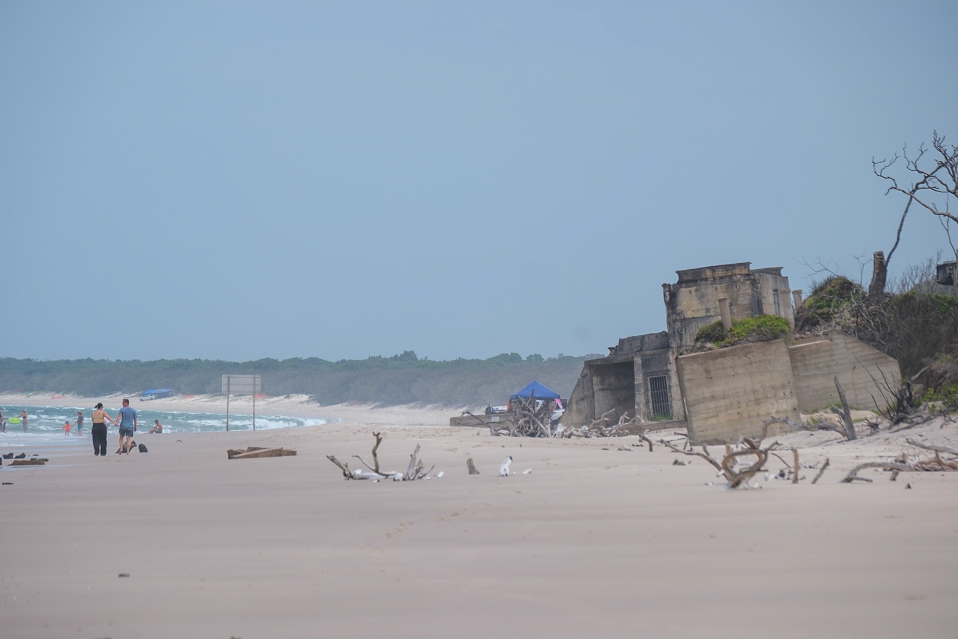 WW2 fortifications - Bribie Island