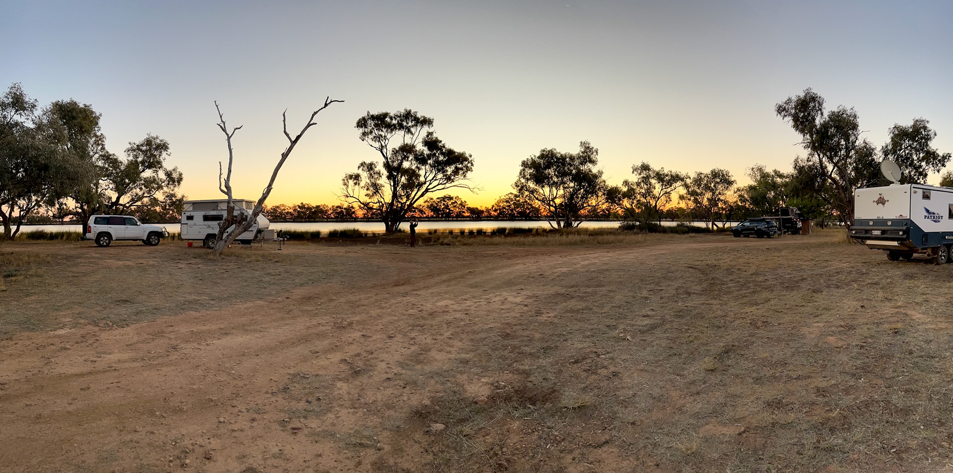 At "The Lake", Quilpie
