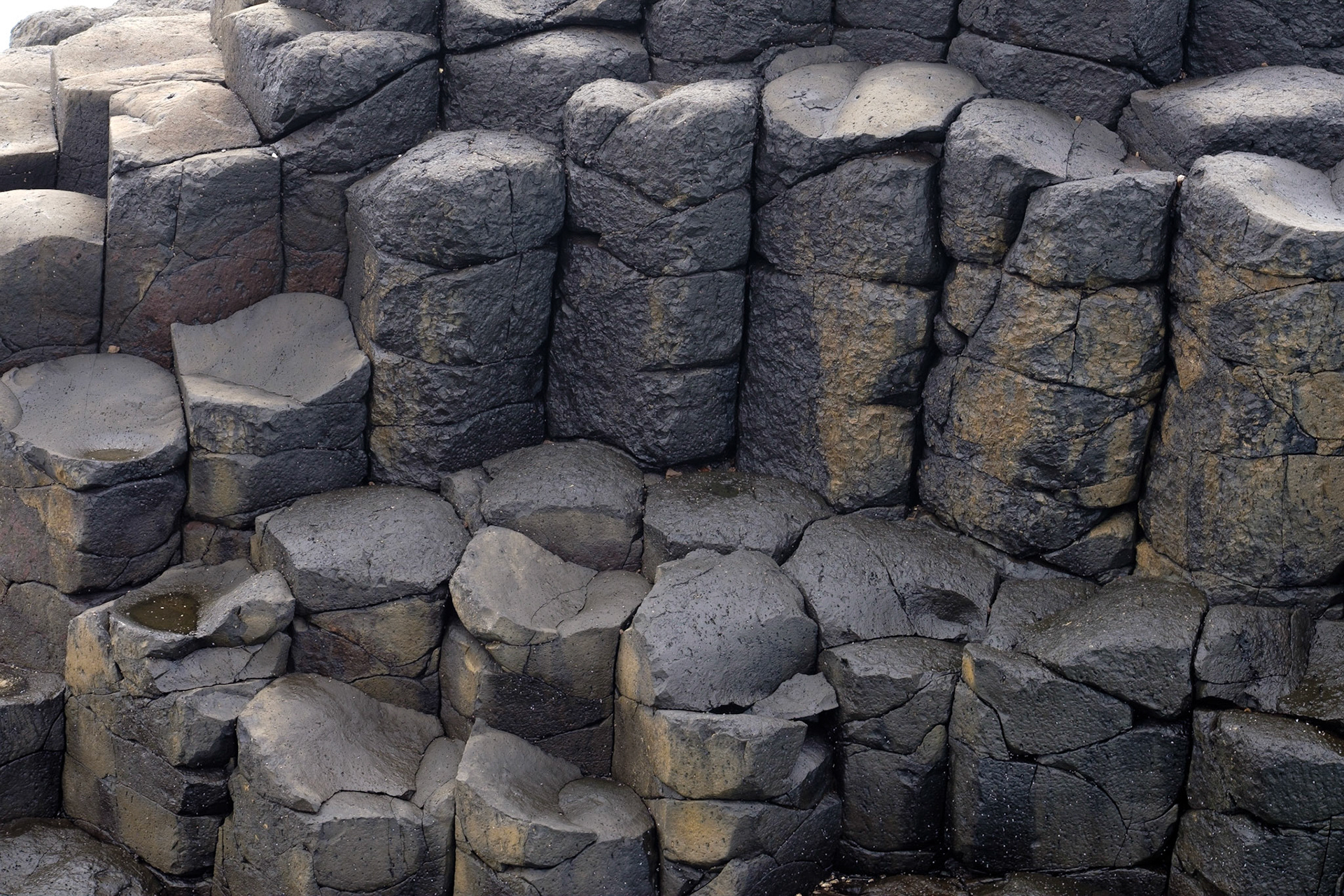 Fingal Head basalt columns