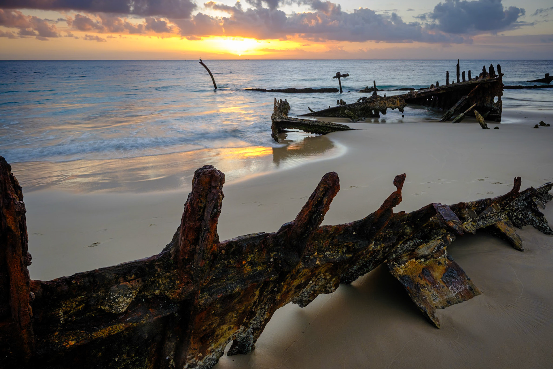 Bulwer Wrecks, Moreton Island