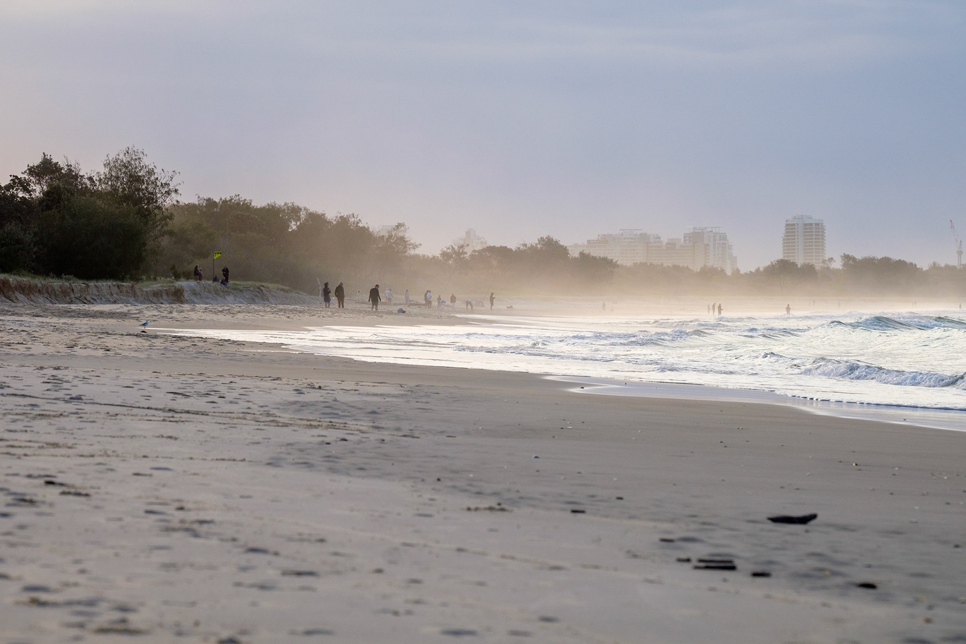 View toward Tweed Heads from Fingal Head