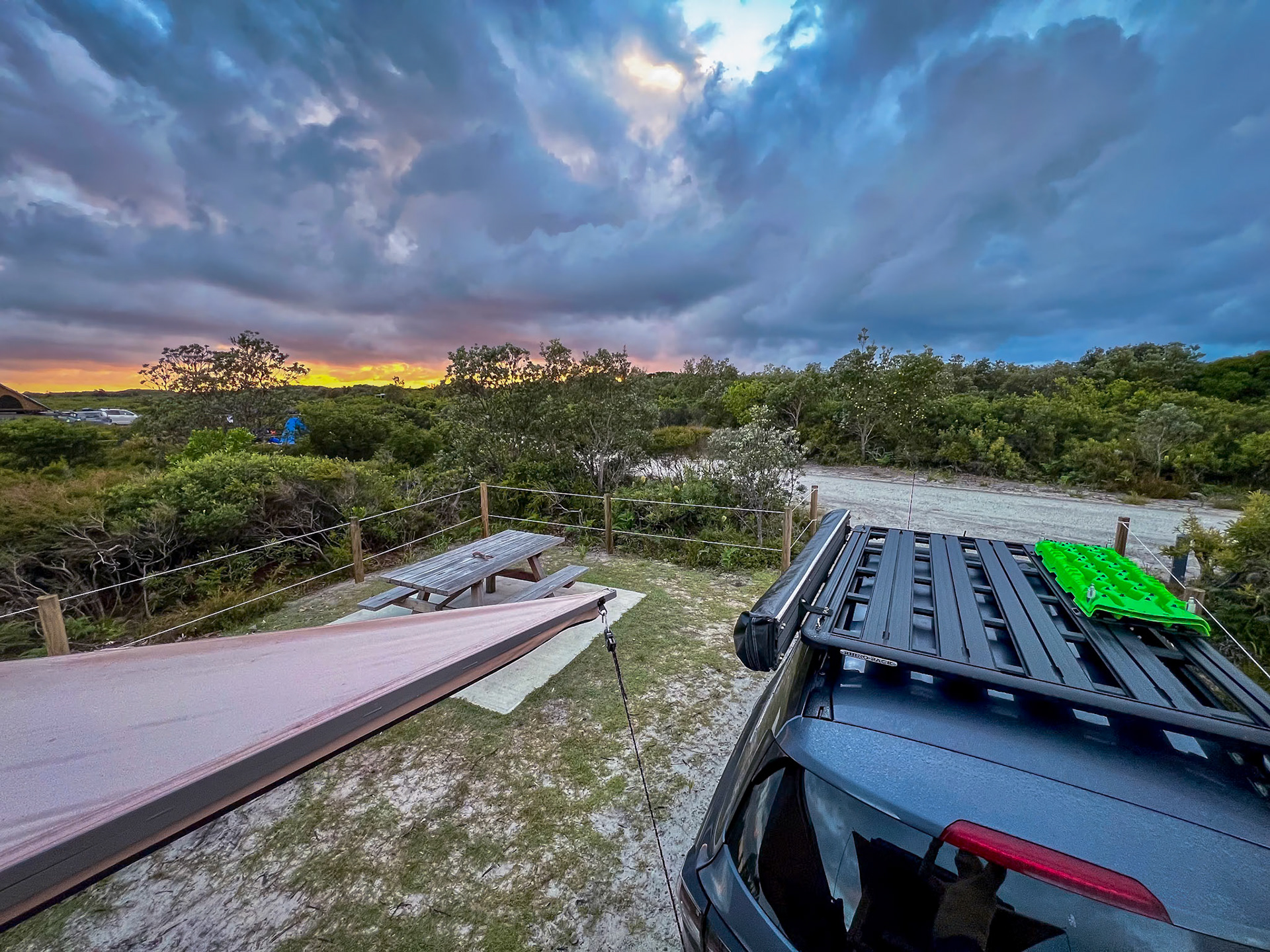 Camping in Minbanbah --Black Rocks
