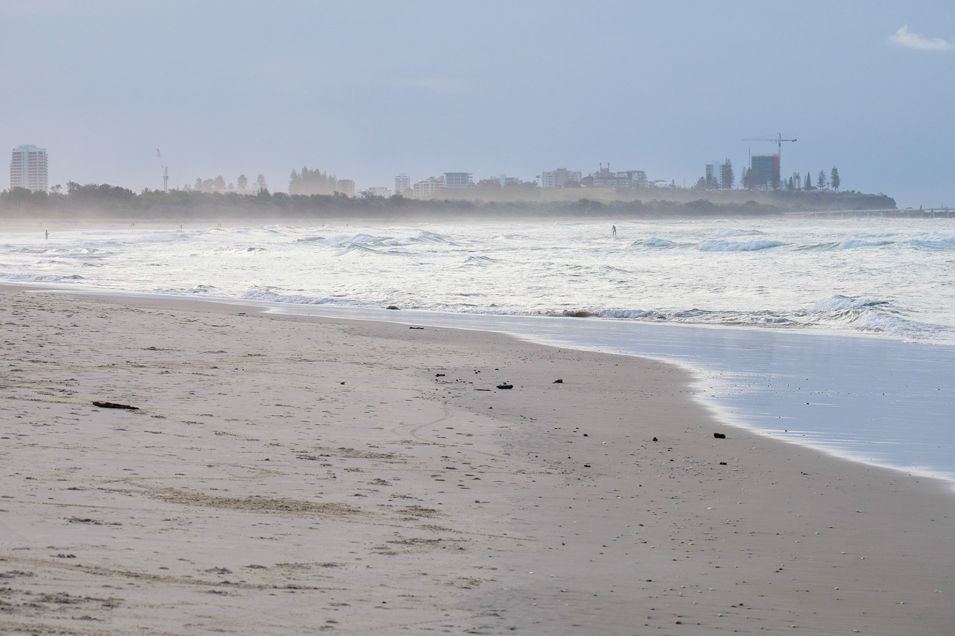 View toward Tweed Heads from Fingal Head