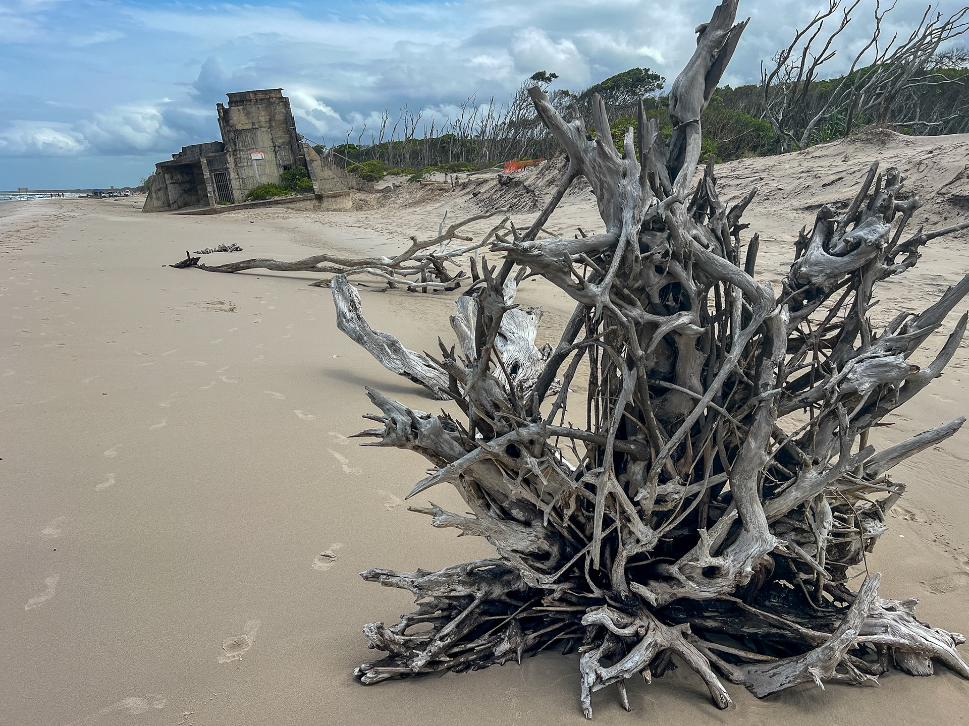 WW2 fortifications - Bribie Island